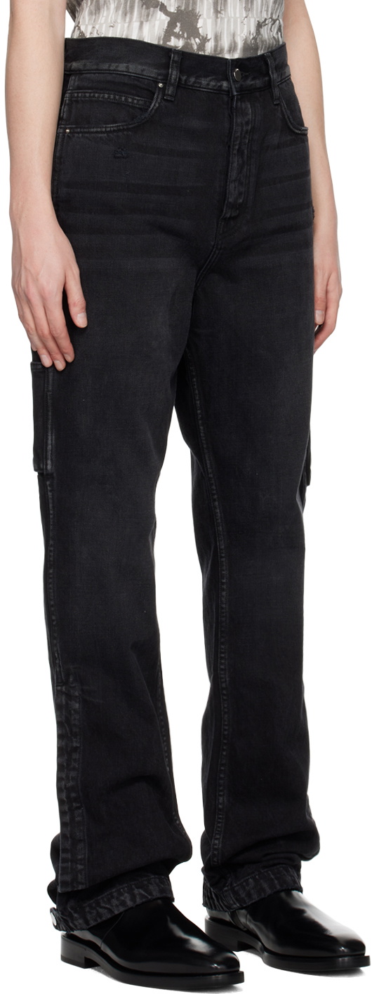 AMIRI Black Stack Workman Jeans Amiri
