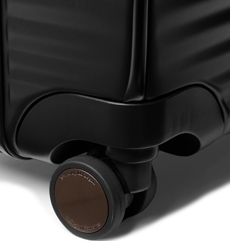 Ermenegildo Zegna - Leather-Trimmed Polycarbonate Carry-On