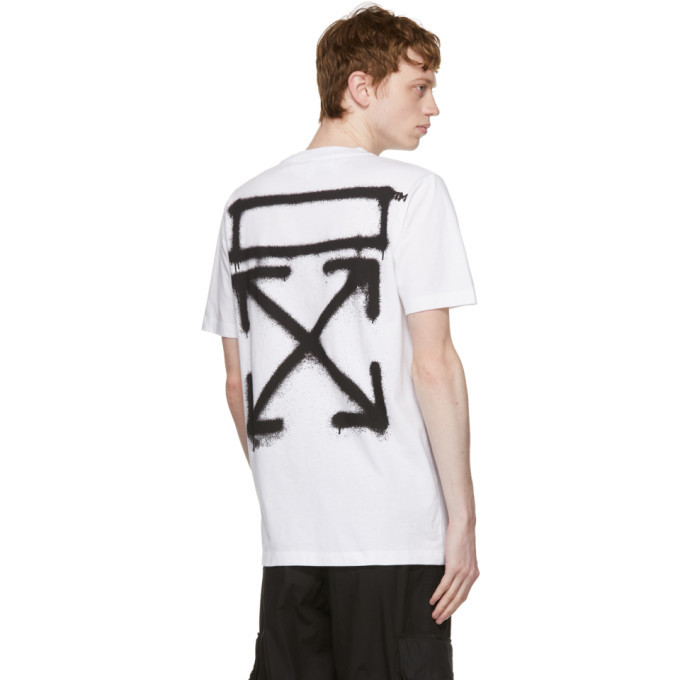 Off-White White Spray Marker T-Shirt Off-White