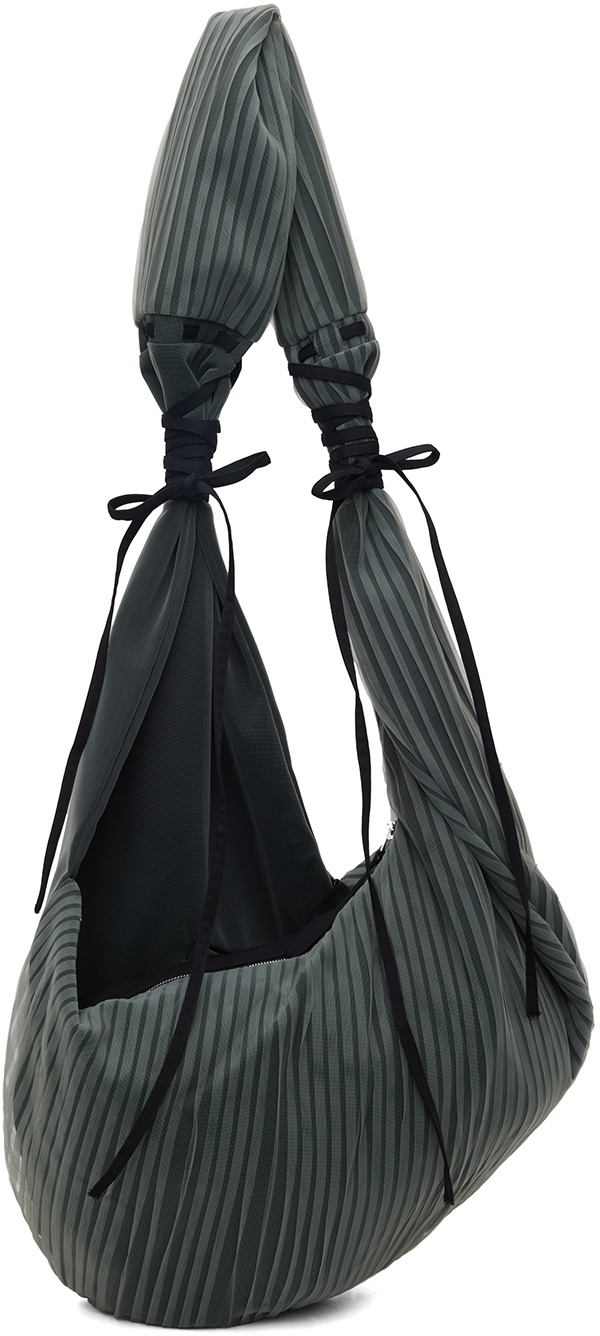 Kiko Kostadinov Gray Pleated Bag Kiko Kostadinov