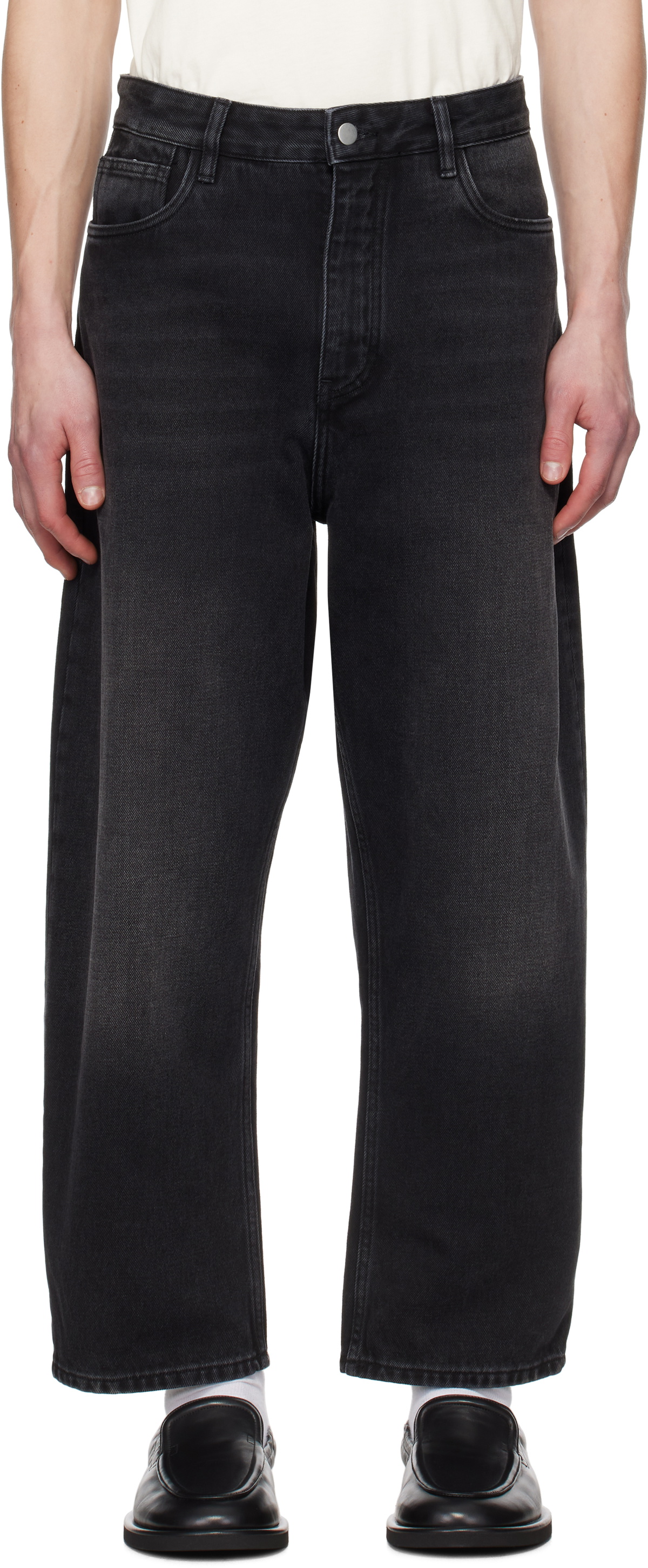 Studio Nicholson Black Land Jeans Studio Nicholson