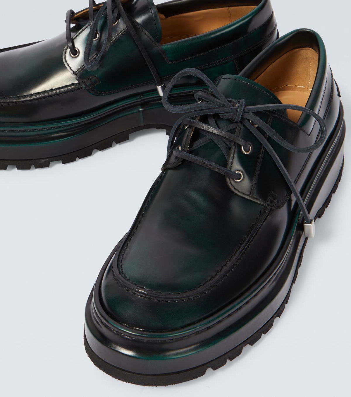 Jacquemus Les Bateau Pavane leather Derby shoes Jacquemus