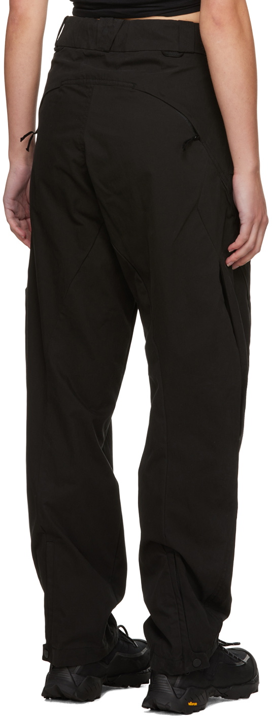 Hyein Seo Black Vented Trousers Hyein Seo