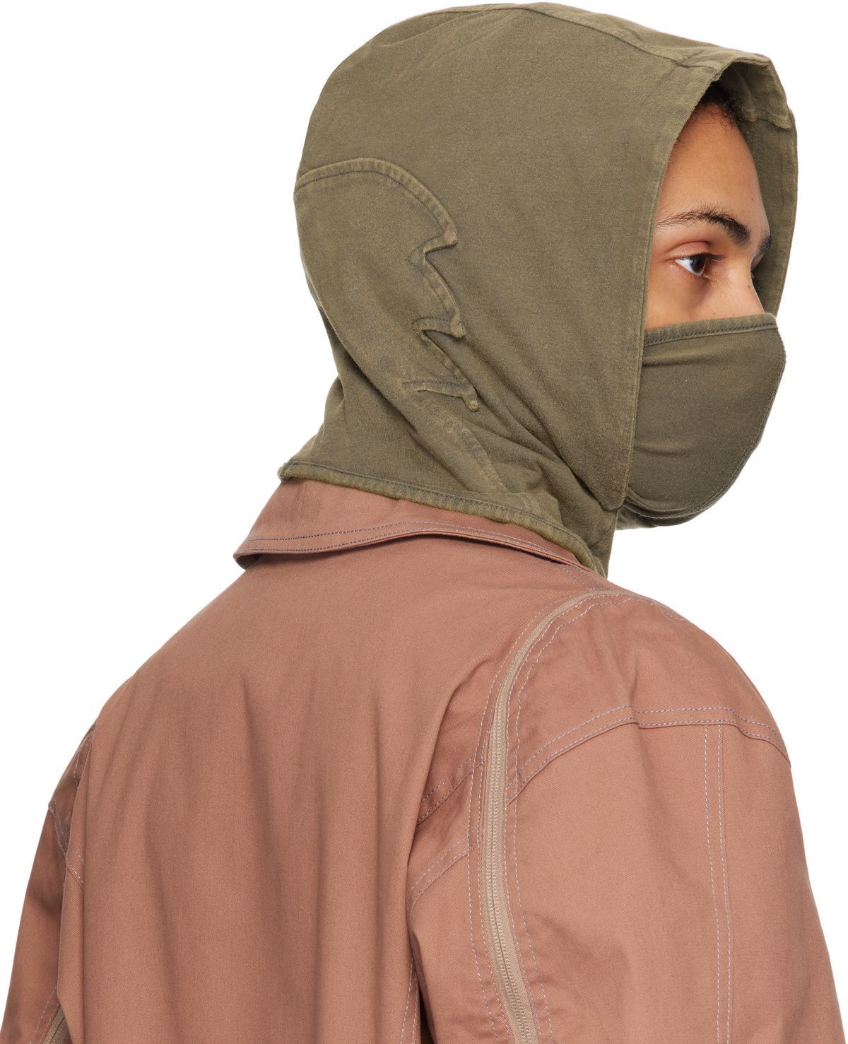 Kiko Kostadinov Khaki Fox Lab Edition Fox Balaclava Kiko Kostadinov