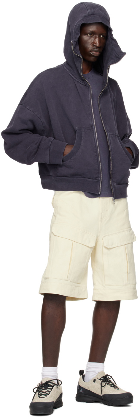 Entire Studios Navy Full Zip Hoodie Entire Studios