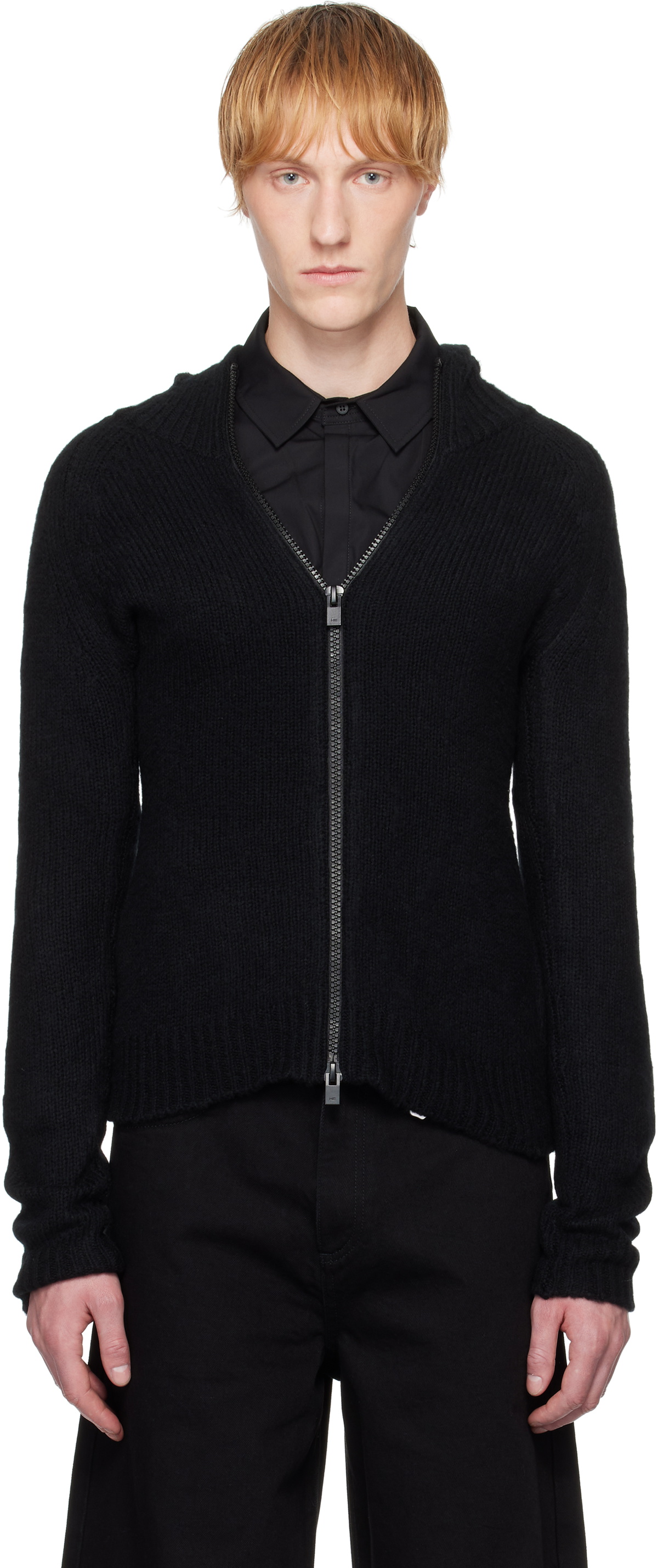 HELIOT EMIL Black Inviola Cashmere Hoodie Heliot Emil