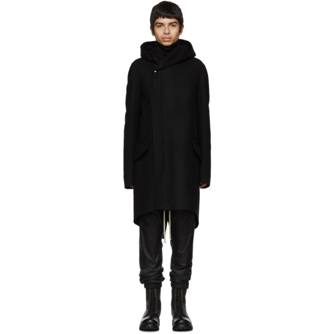 Rick Owens Black Slab Coat Rick Owens
