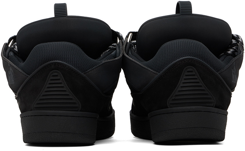 Lanvin SSENSE Exclusive Black Curb Sneakers Lanvin