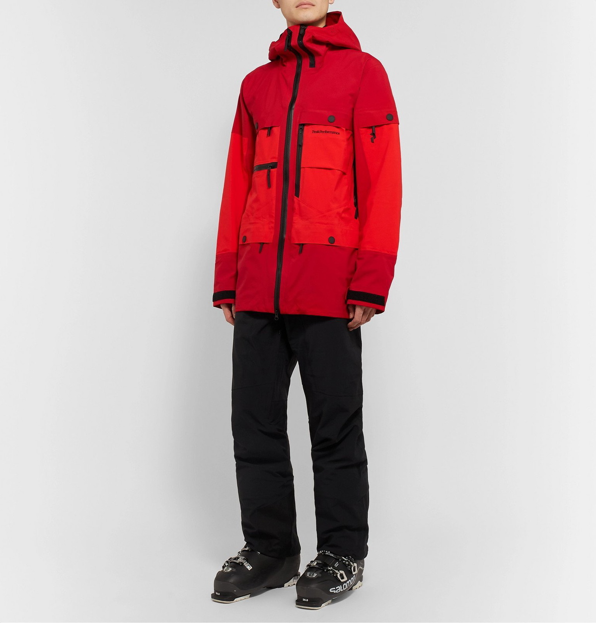 Peak Performance - Vertical Hooded GORE-TEX Ski Jacket - Red Peak
