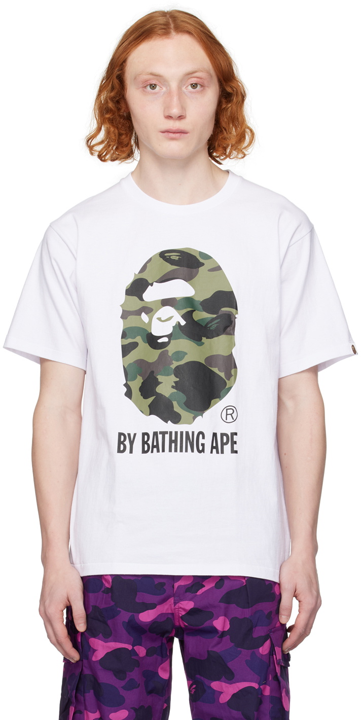 BAPE White 1st Camo T-Shirt A Bathing Ape