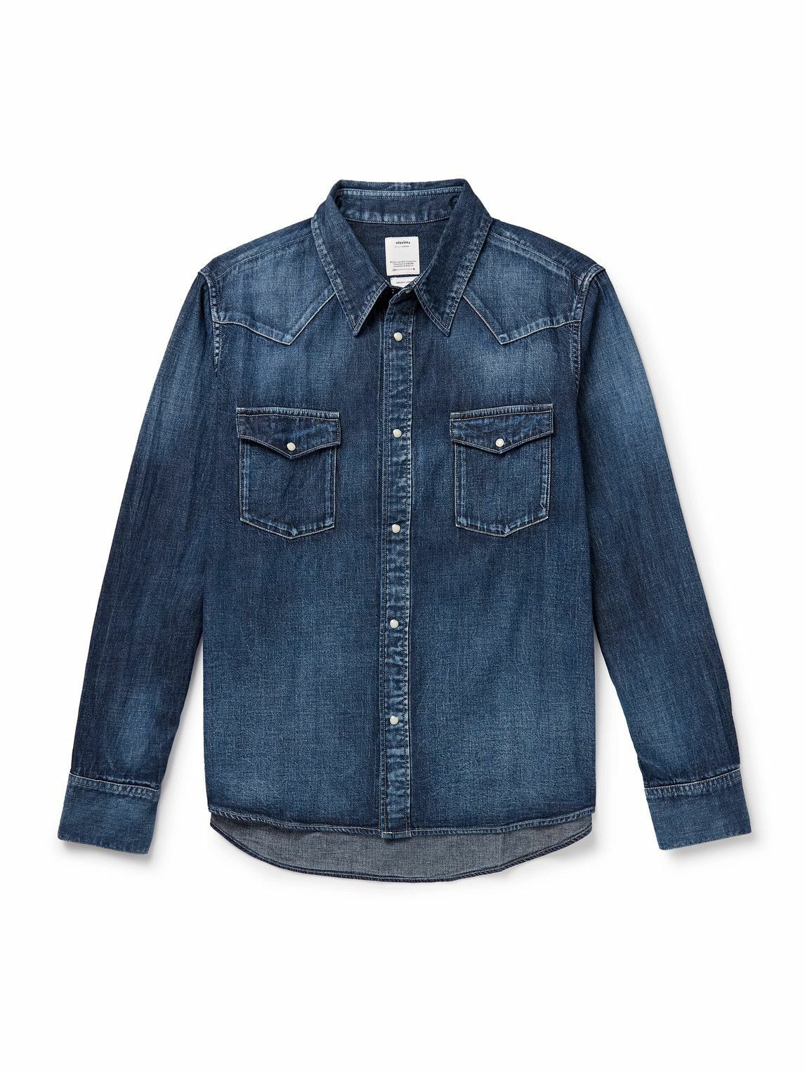 Visvim - Social Sculpture Denim Western Shirt - Blue Visvim