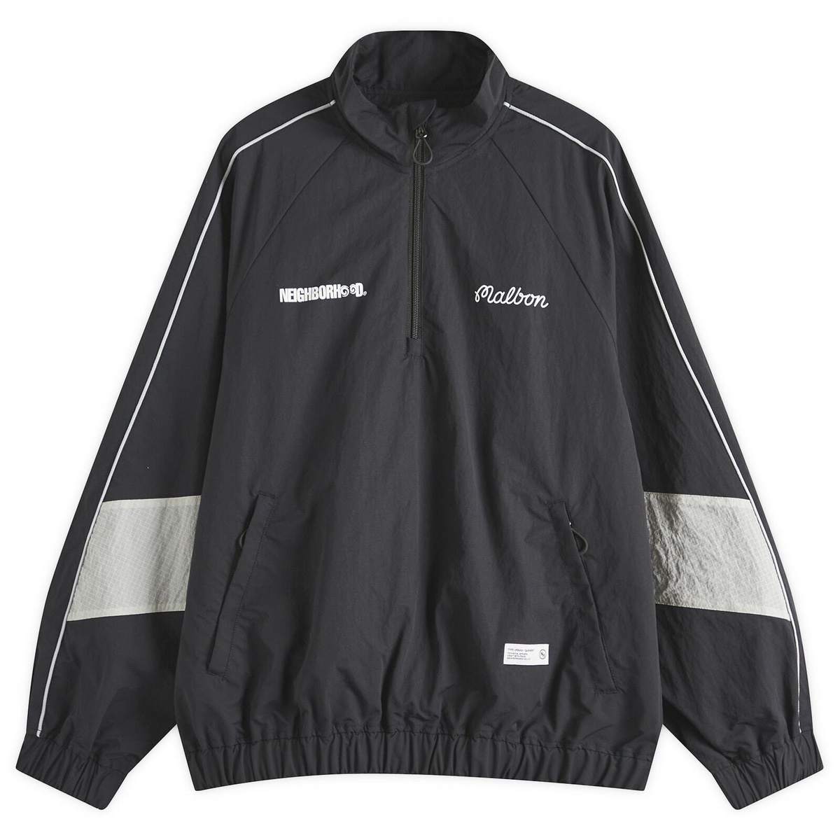 Neighborhood Men's x Malbon Golf Quarter Zip Jacket in Black