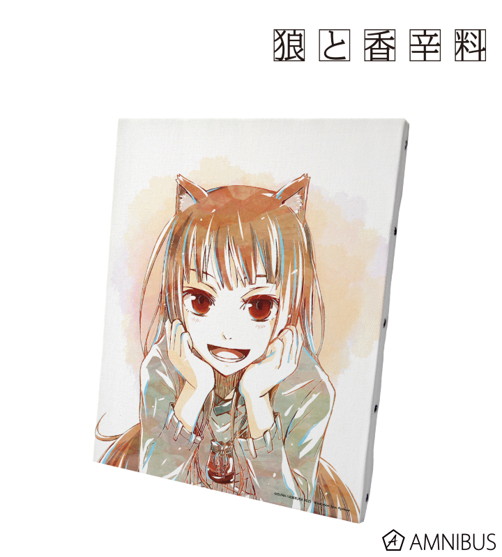 狼と香辛料 - ホロ 5巻表紙イラスト Ani-Art キャンバスボード