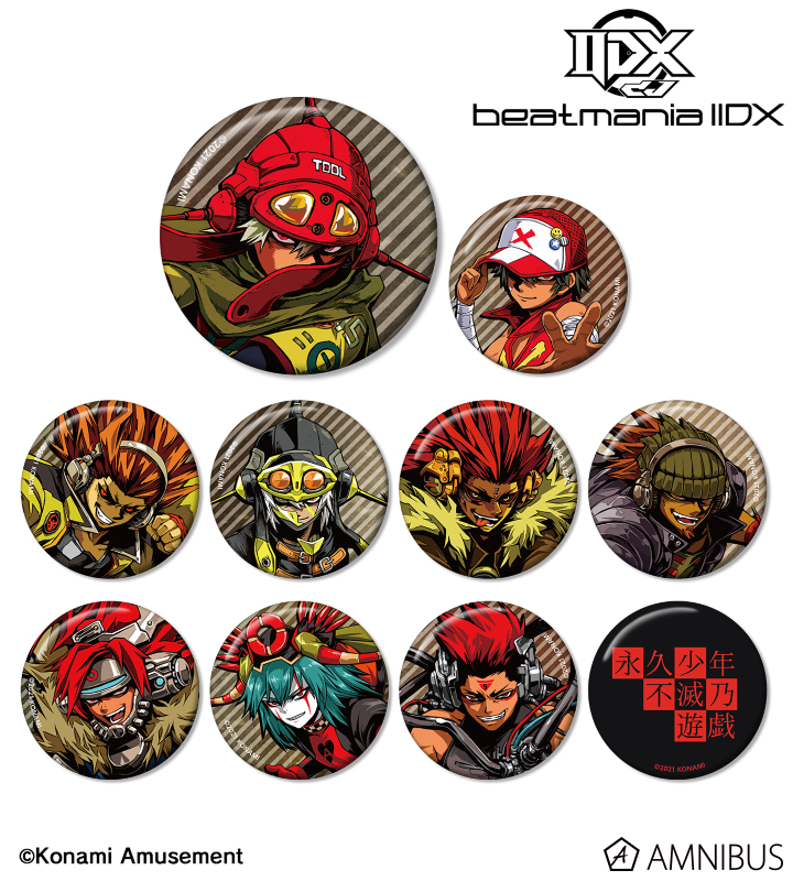 beatmania IIDX - トレーディング缶バッジ | AMNIBUS(アムニバス)