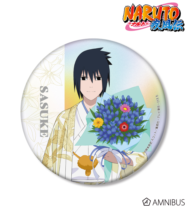 アミューズメント 一番くじ うちはサスケ 缶バッジ NARUTO BORUTO