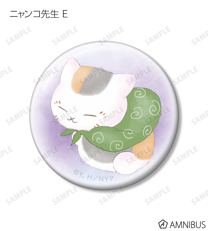 夏目友人帳☆ニャンコ先生感謝祭缶バッチ夏目レイコ(^^) バッジ【夏目