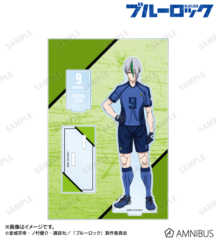 ブルーロック 乙夜 アクリルスタンド 原作イラスト 私服缶バッジ 複製