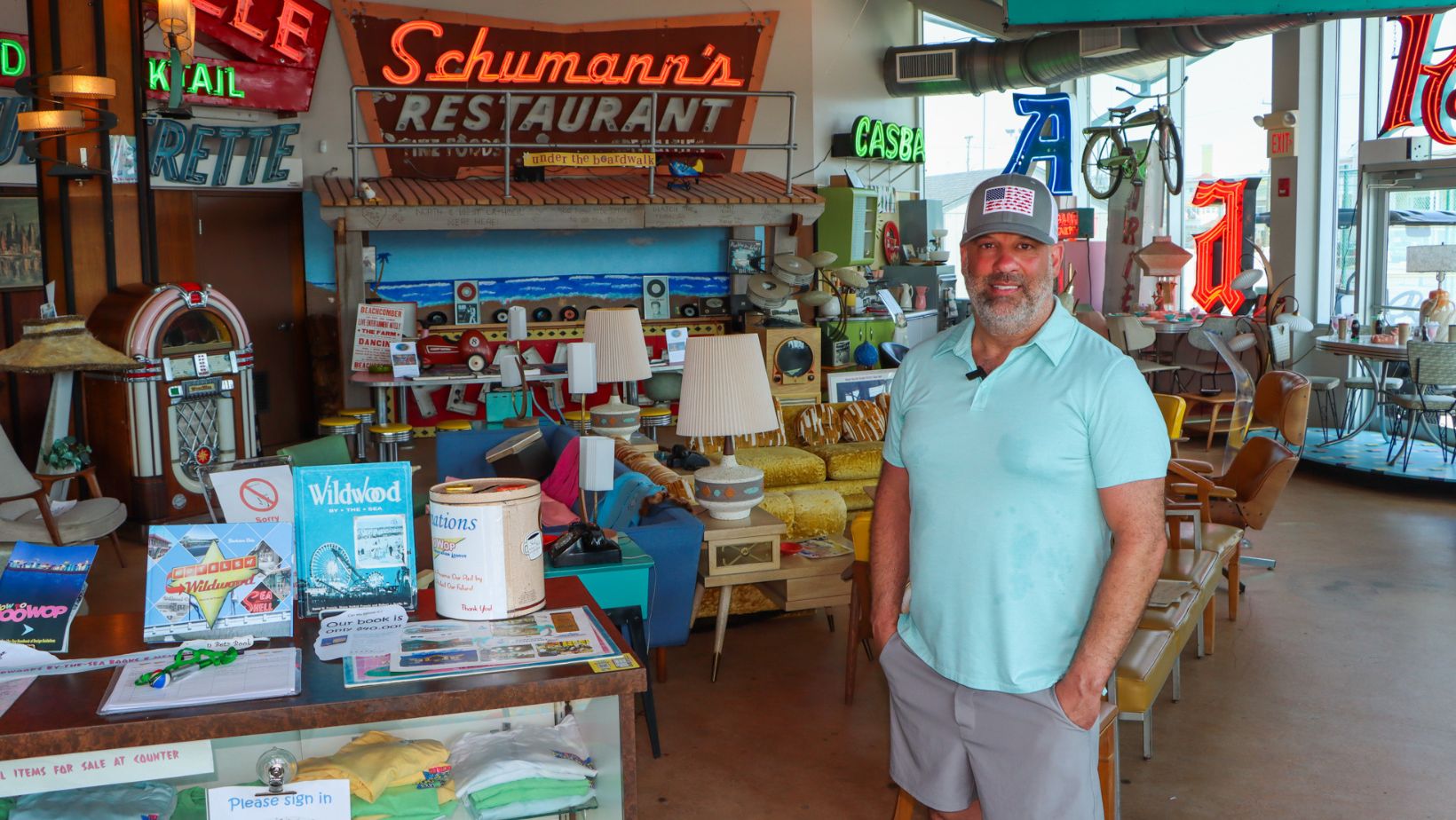 The 'Doo Wop Experience Museum' preserves designs of the past in