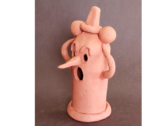 ファミリー】【福島県・飯坂温泉から5分＊陶芸体験】里山の工房で埴輪