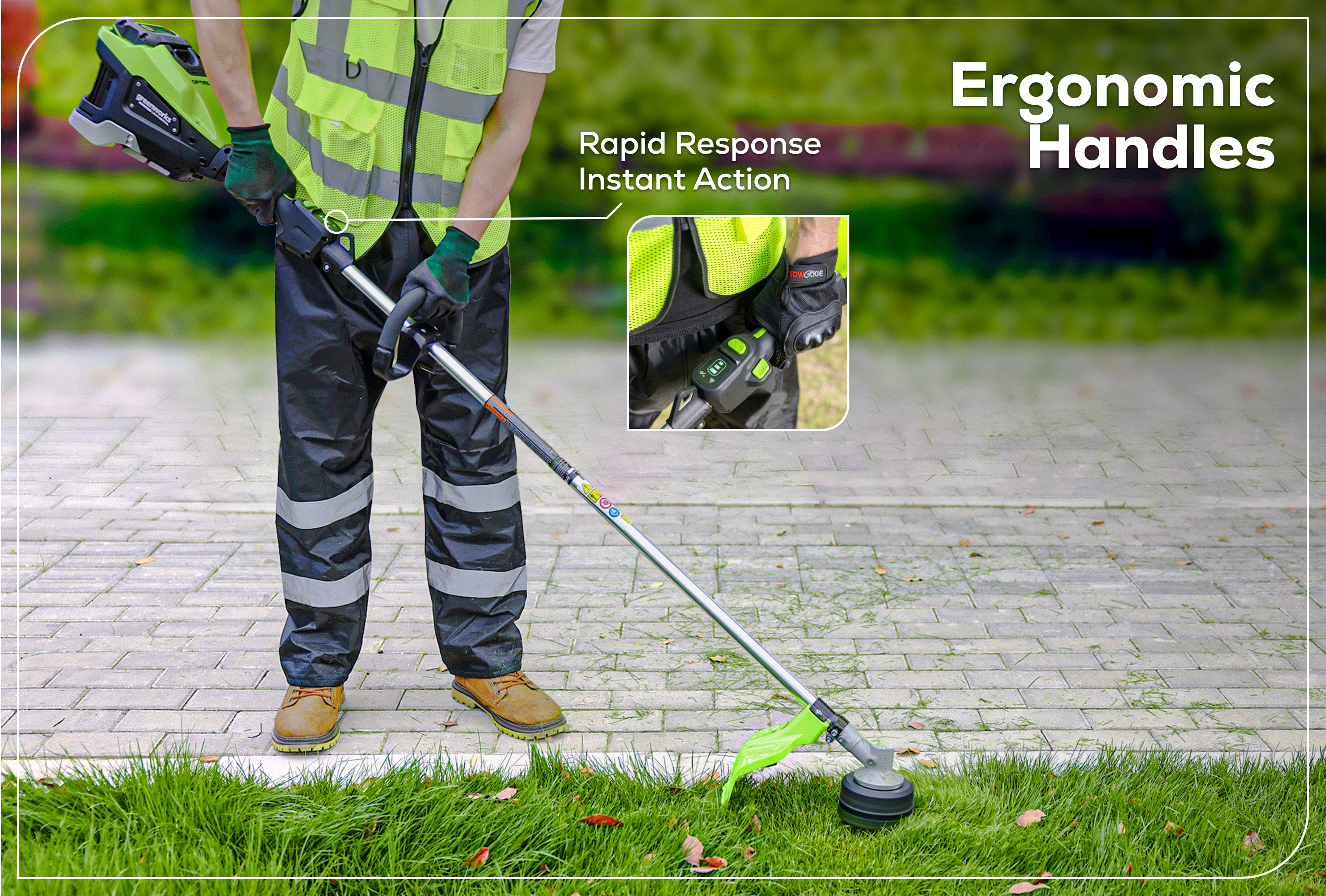 82V 2.0 kW String Trimmer | ST201 | Greenworks Commercial