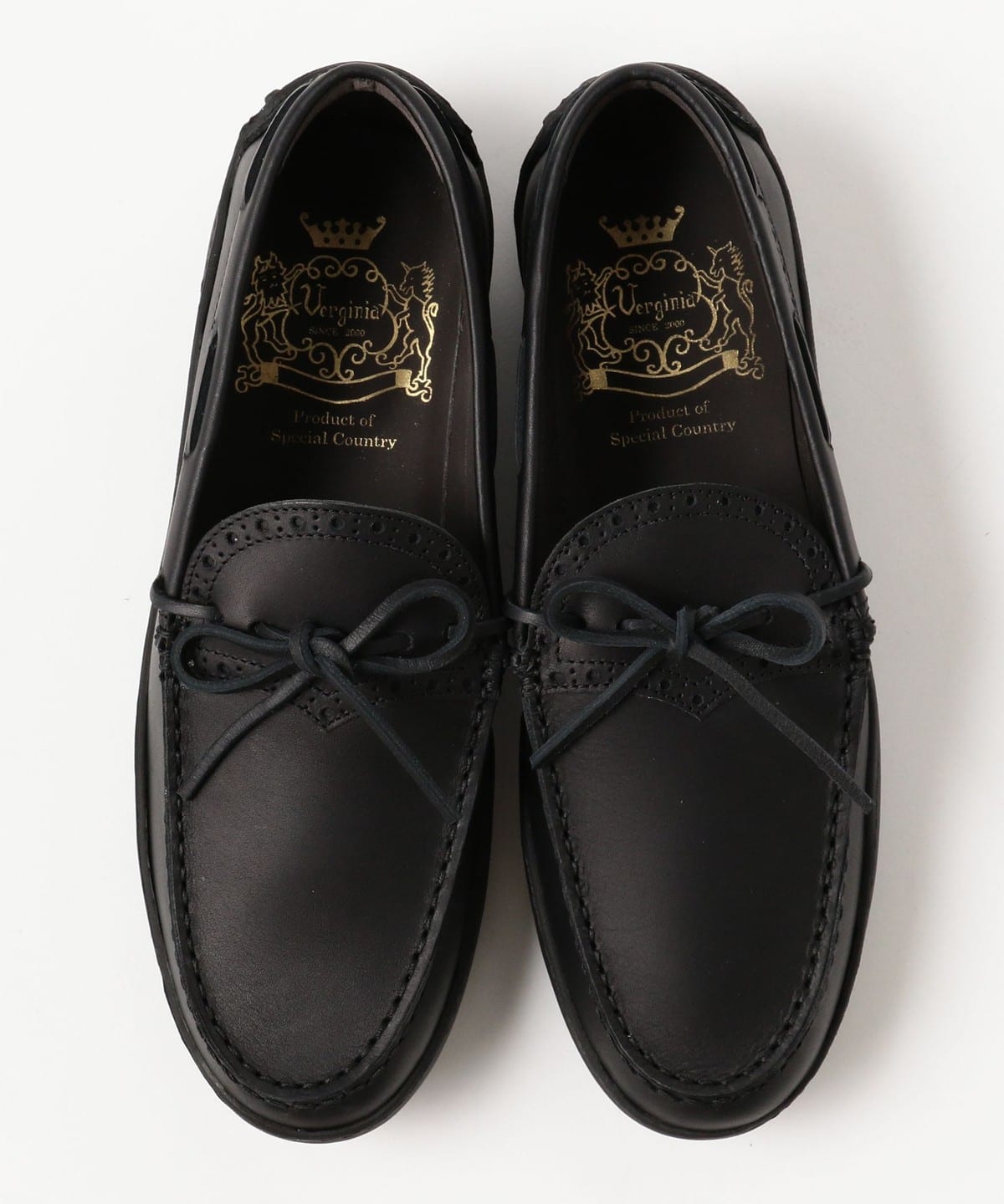 BEAMS（ビームス）Verginia / Tex Black（シューズ レザーシューズ