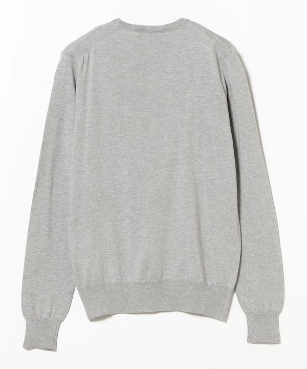 BEAMS F（ビームスF）【別注】MORGANO / 12ゲージ クルーネックニット