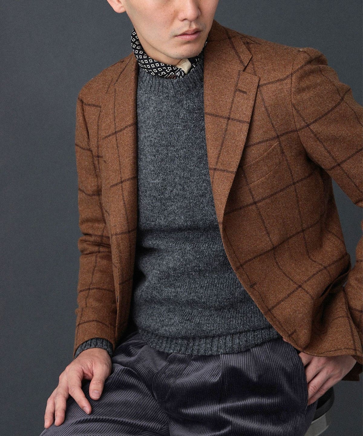 BEAMS F（ビームスF）【別注】Stile Latino / FAUSTO ウール