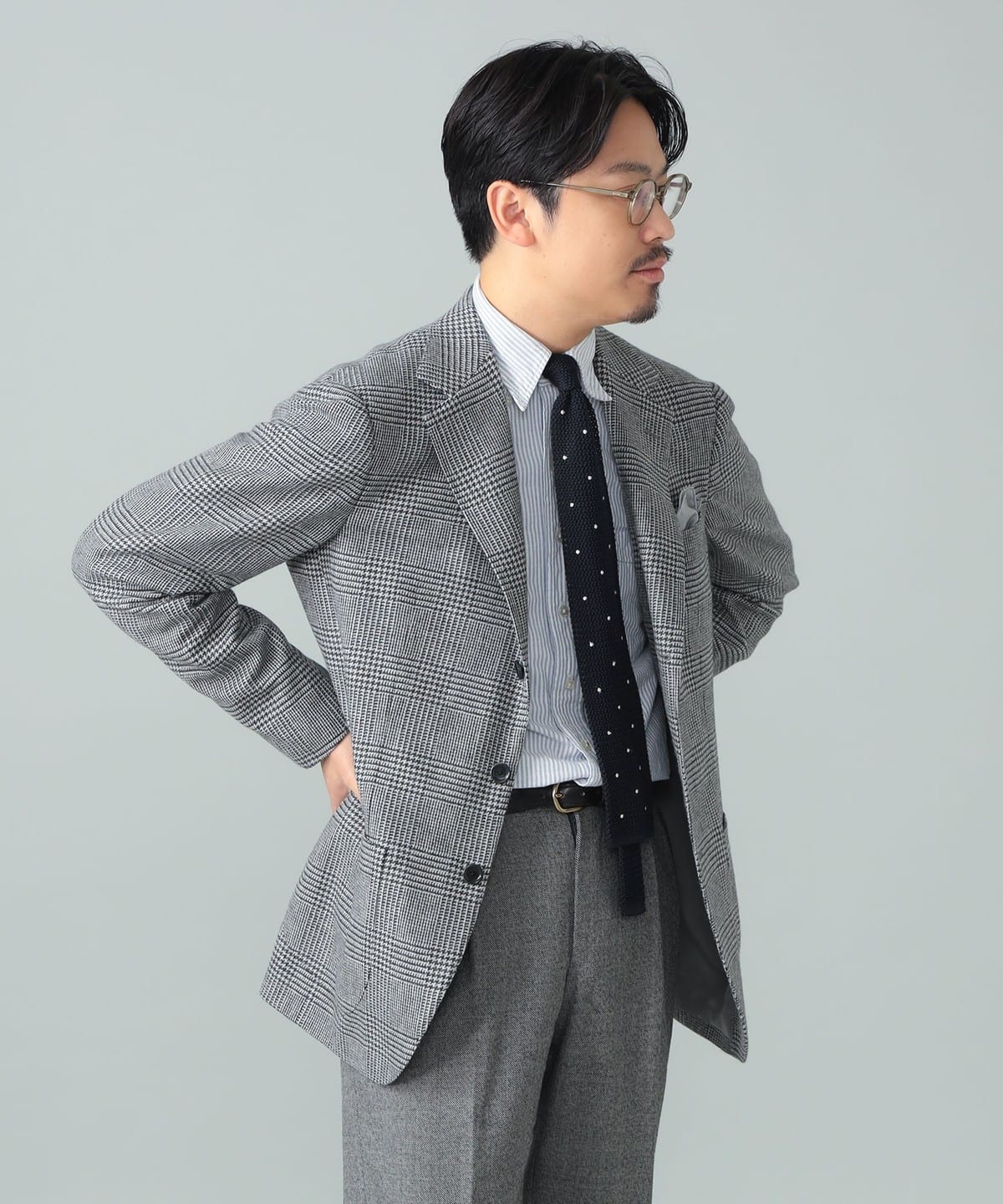 BEAMS F（ビームスF）【タイムセール】MARLING & EVANS ウールカシミヤ