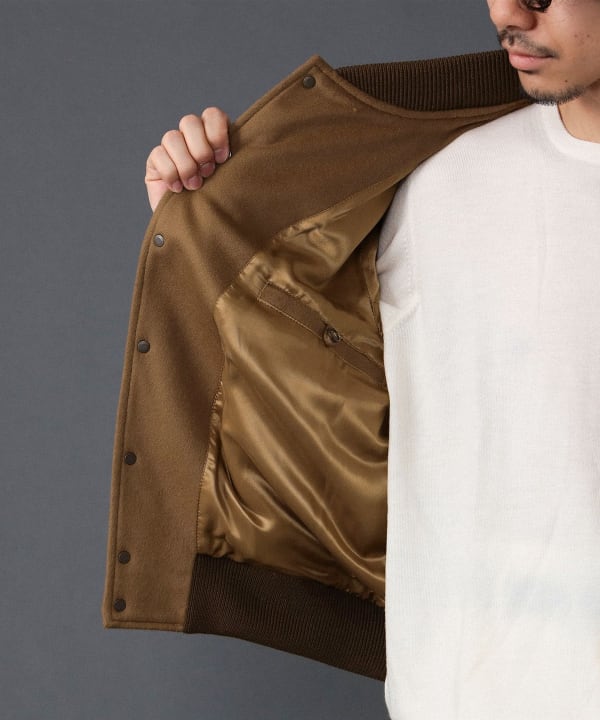 BEAMS F（ビームスF）【別注】CINQUANTA / コンビレザー スタジャン