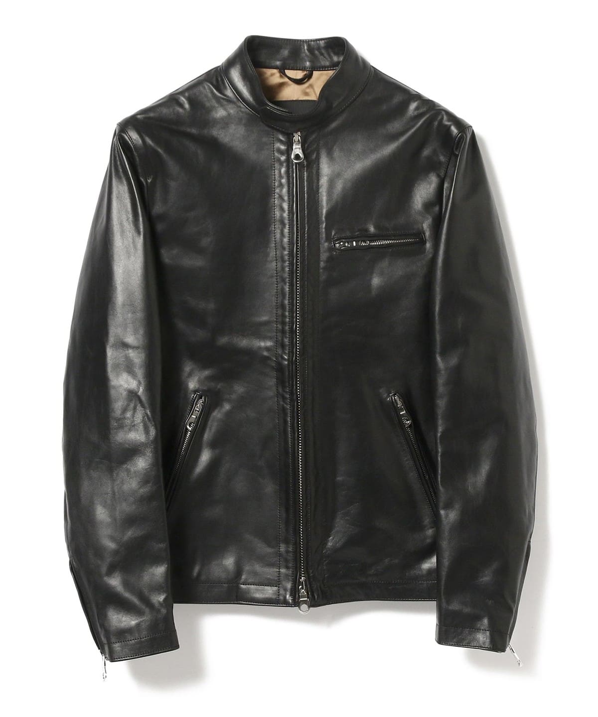 BEAMS F（ビームスF）CINQUANTA / スタンドカラー シングルライダース