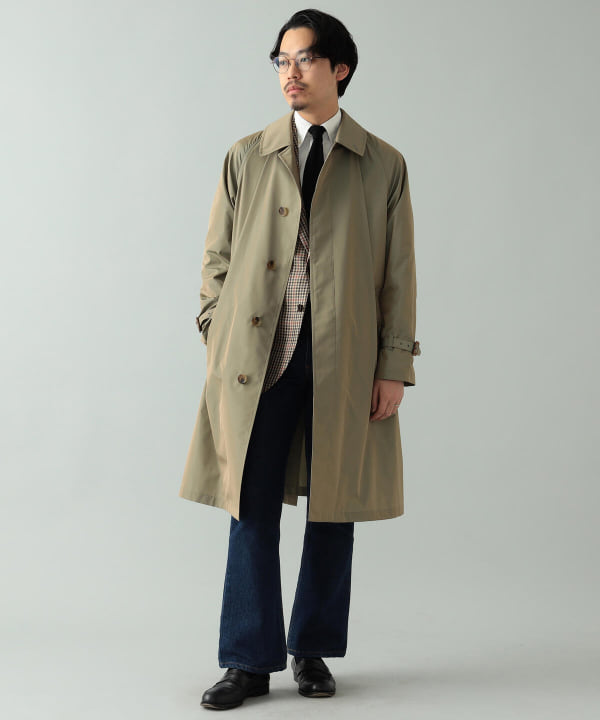 BEAMS F（ビームスF）シングル ラグランスリーブ コート（コート