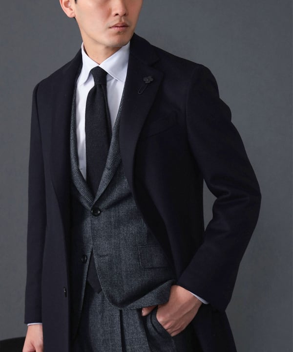 BEAMS F（ビームスF）LARDINI / ウール スポルベリーノコート（コート