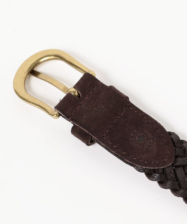 BEAMS PLUS（ビームス プラス）Suede Mesh Belt（ファッション雑貨