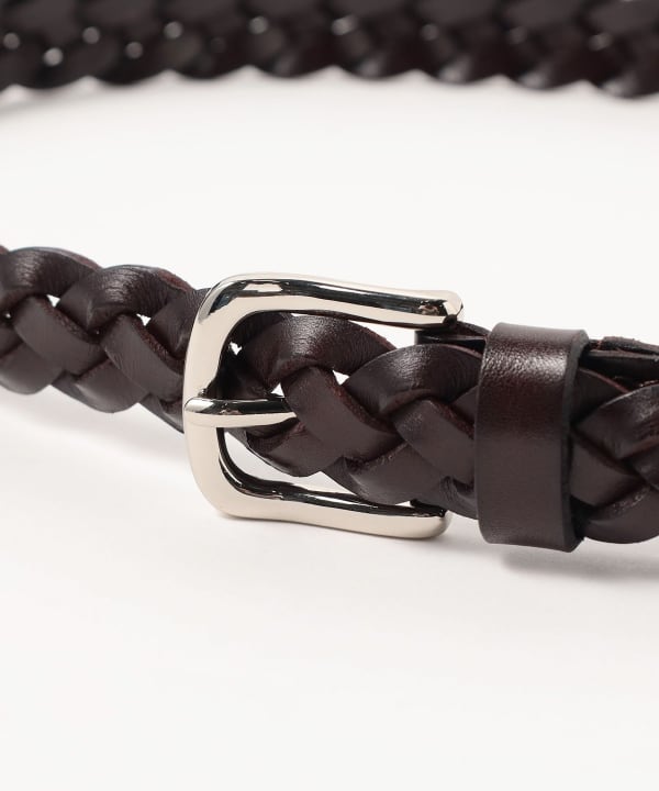 BEAMS HEART（ビームス ハート）レザー メッシュ プンターレ ベルト