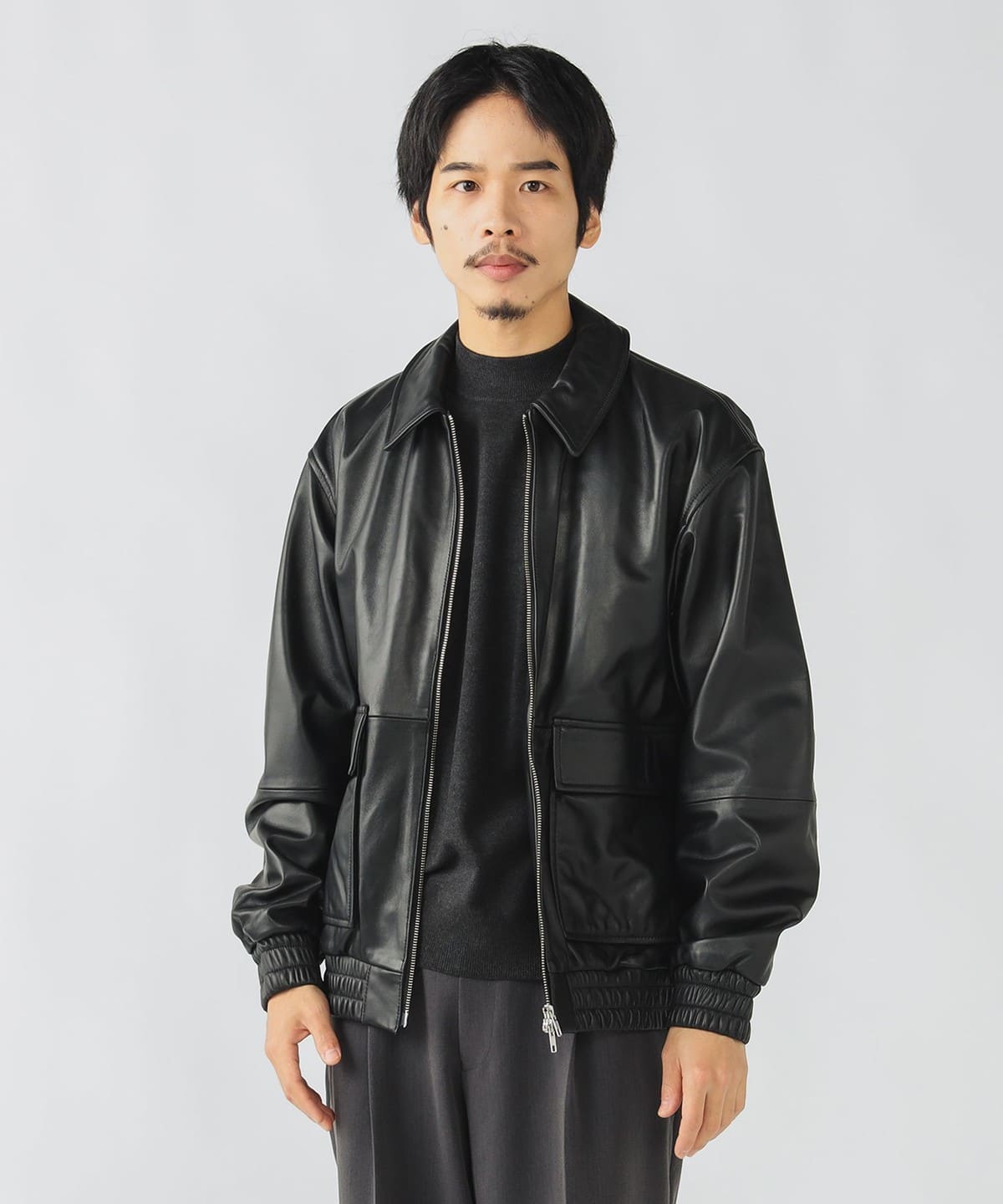 BEAMS HEART（ビームス ハート）【タイムセール】レザー ブルゾン