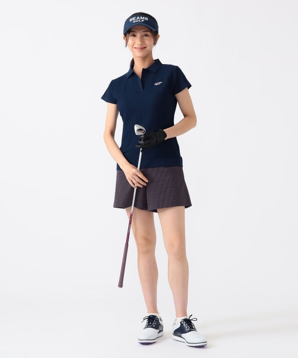 BEAMS GOLF（ビームス ゴルフ）〈WOMEN〉PURPLE LABEL / タック編み