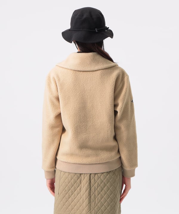 BEAMS GOLF（ビームス ゴルフ）ORANGE LABEL / ボア ハーフジップ プル