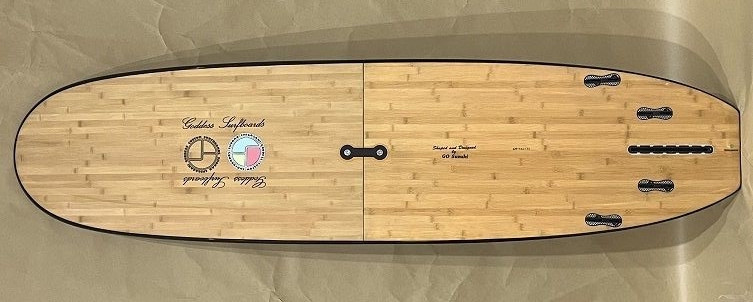 【電車バス持込可】ゴッデス ツーピース ロングボード9'4 電車バス持込可】ゴッデス ツーピース ロングボード9'4 電車バス持込可】