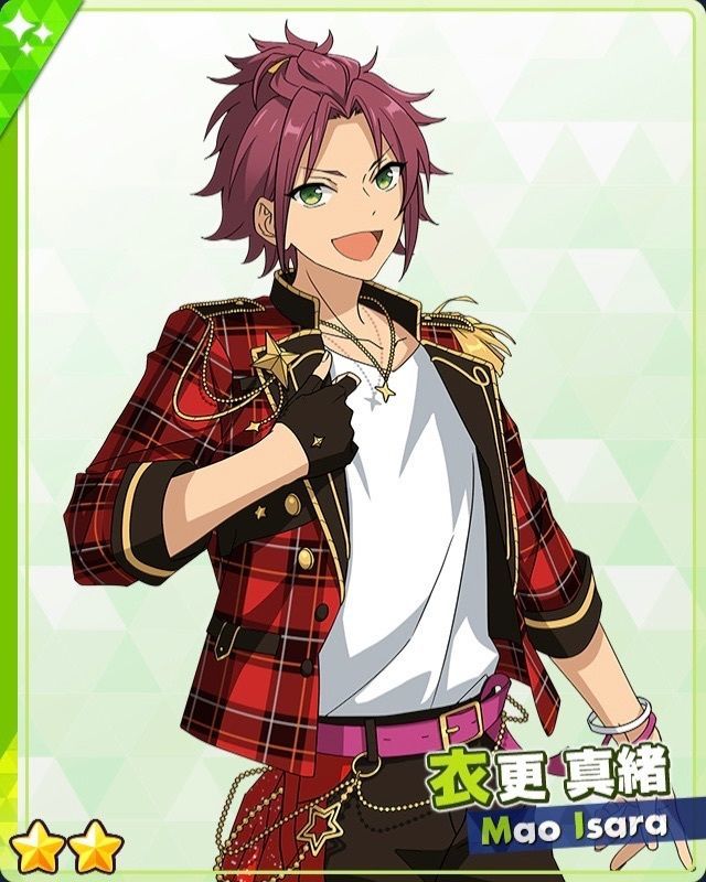 あんスタ衣更真緒】新品☆あんスタ☆Trickstar[衣更真緒]クリアカード