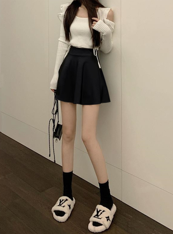 インパン付フレアミニスカート[ac604] | レディースファッション通販の