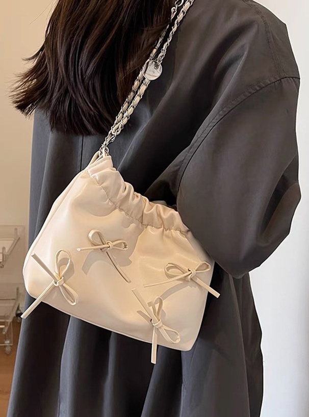 2Wayリボンチェーンショルダーミニバッグ[ac2388] | レディース