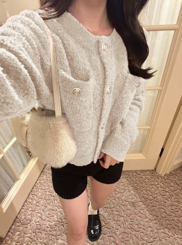 ブークレニットカーディガン[gn349] | レディースファッション通販の