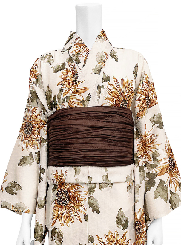 水彩ひまわり浴衣セット[gi1510] | レディースファッション通販の