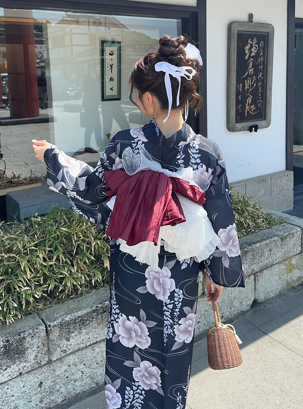 藤浴衣セット[gi1609] | レディースファッション通販のグレイル(GRL