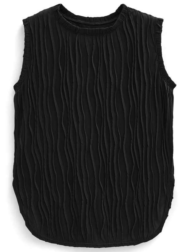 ノースリーブウエーブシアートップス[dk1226] | レディース