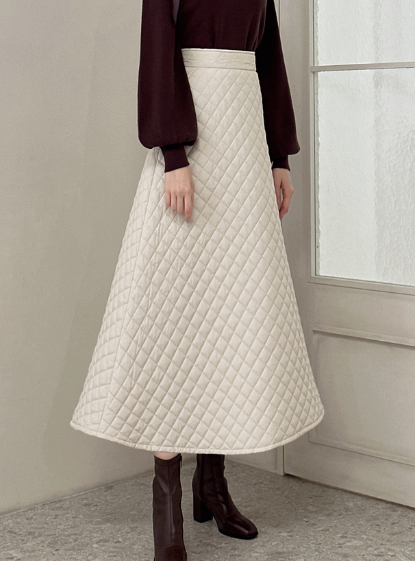 キルティングフレアスカート[fo1630] | レディースファッション通販の
