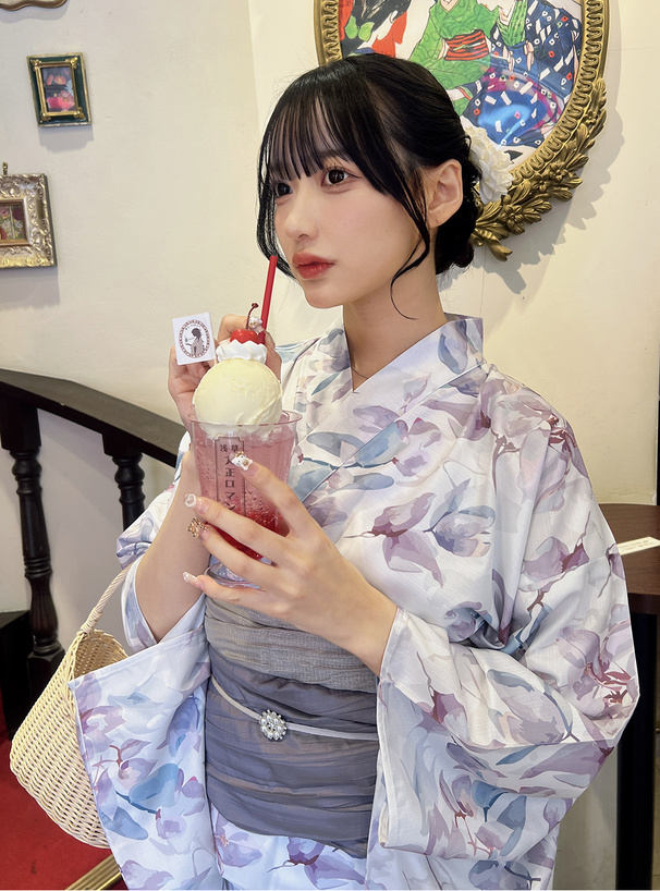 3点セット2Way花柄セパレート浴衣[fy031] | レディースファッション