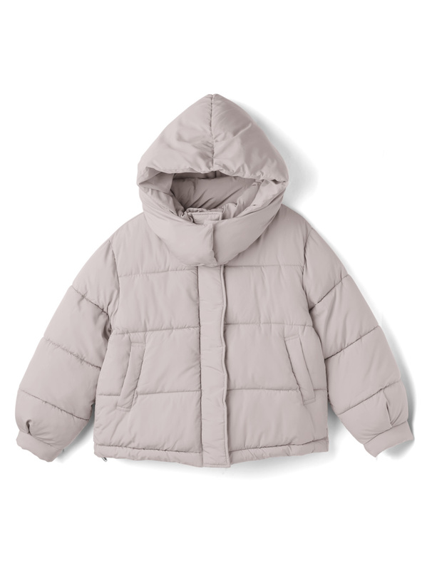 フード付き2way中綿ダウンジャケット[kd20] | レディースファッション