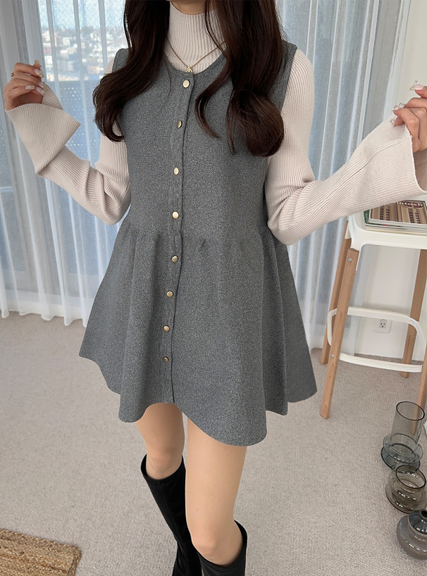 ペプラムニットベスト[kz466] | レディースファッション通販のグレイル