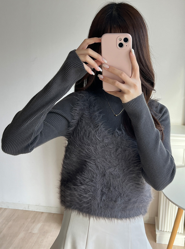 前後2Wayシャギーニットベスト[so08] | レディースファッション通販の